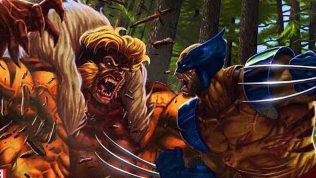 Sabretooth and Wolverine