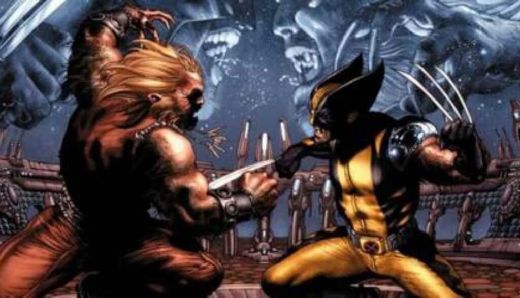 Sabretooth and Wolverine