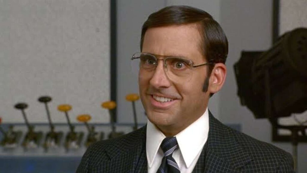 Steve Carell as Brick Tamland in The Office