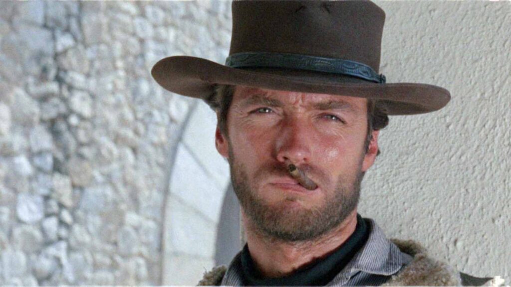 Clint Eastwood in A Fistful of Dollars