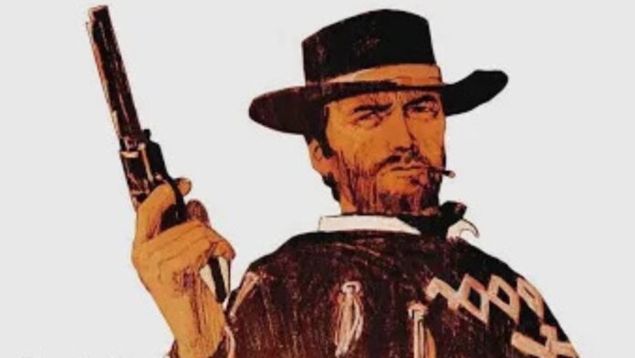 Poster of the original movie 'A Fistful of Dollars'