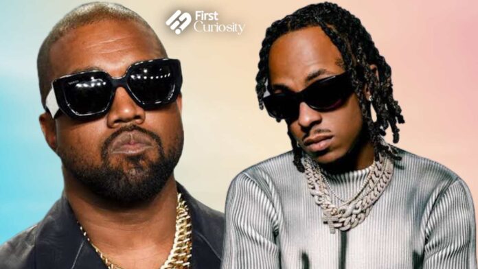 Kanye West and Rich the Kid