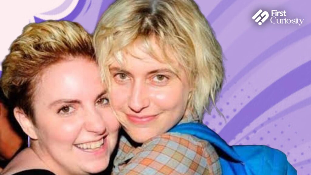 Lena Dunham and Greta Gerwig 