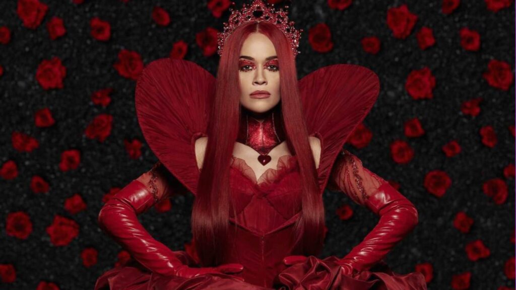 Rita Ora as Queen of Hearts