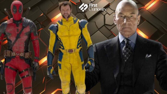 Deadpool, Wolverine, and Professor X