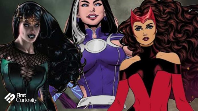 Morgan le Fay, Agatha, and The Scarlet Witch