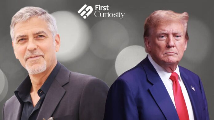 George Clooney and Donald Trump