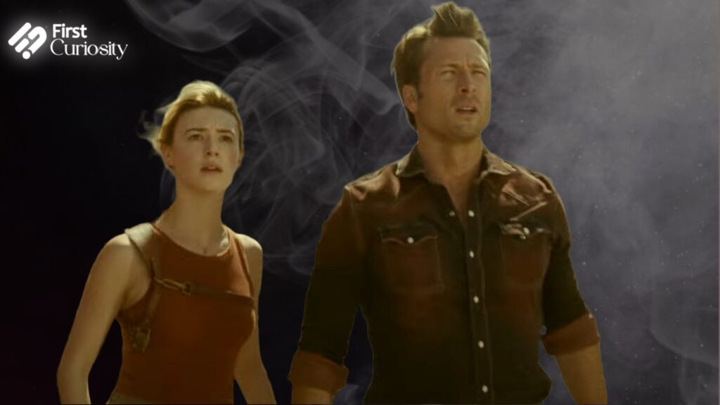 Daisy Edgar Jones and Glen Powell