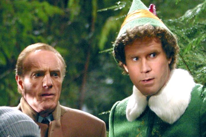 James Caan and Will Ferrell in 'Elf'