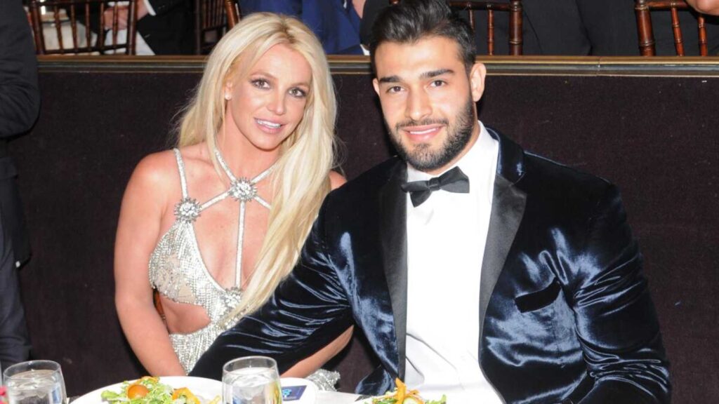 Britney Spears and Sam Asghari