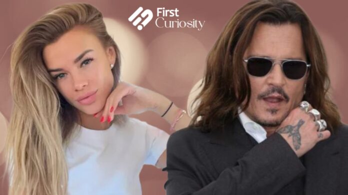 Yulia Vlasova and Johnny Depp