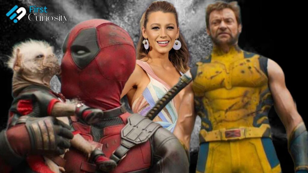 Deadpool, Blake Lively and Wolverine/ Marvel