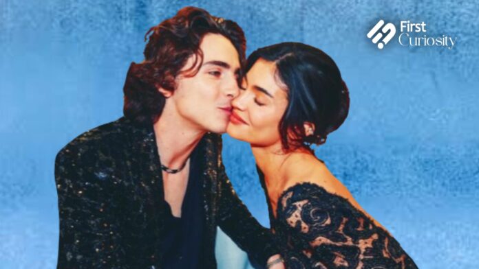 Timothée Chalamet and Kylie Jenner