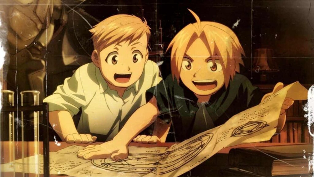 Edward and Alphonse Elric