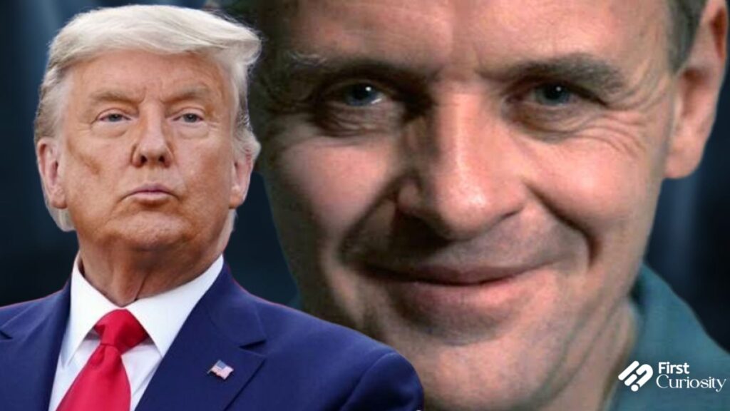 Donald Trump and Hannibal Lecter from 'Silence of the Lambs' 