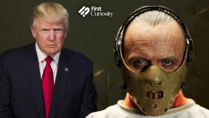 Donald Trump and Hannibal Lecter from 'Silence of the Lambs'