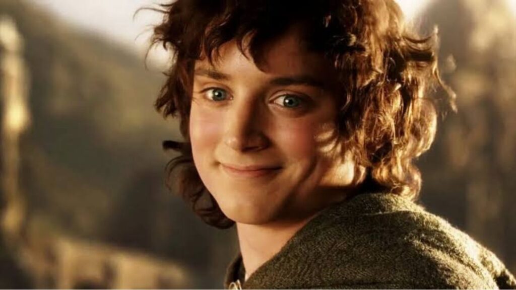 Elijah Wood as Frodo (Image: Warner Bros studios)