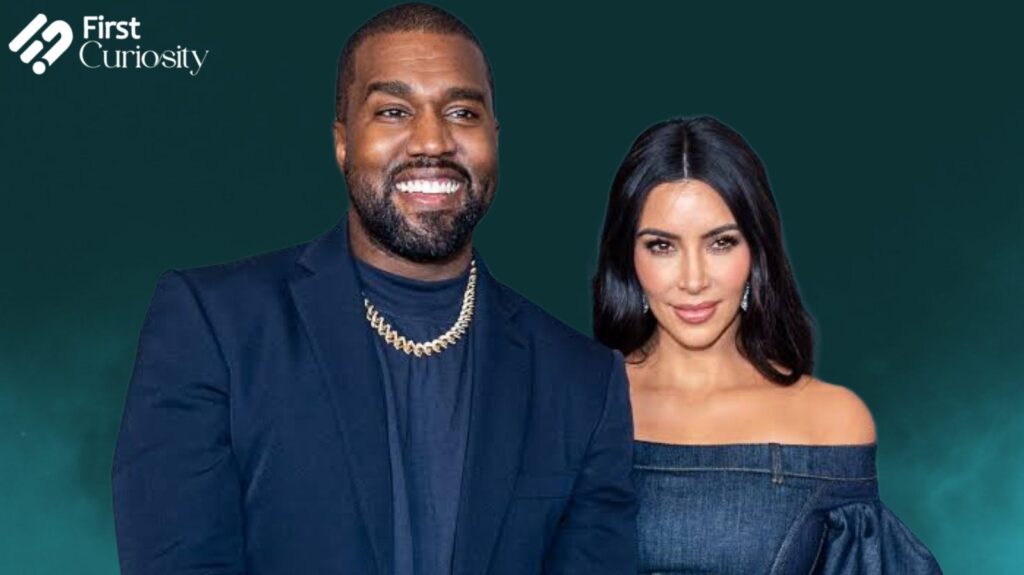 Kanye West and Kim Kardashian