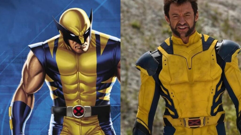 Wolverine Costume on Hugh Jackman