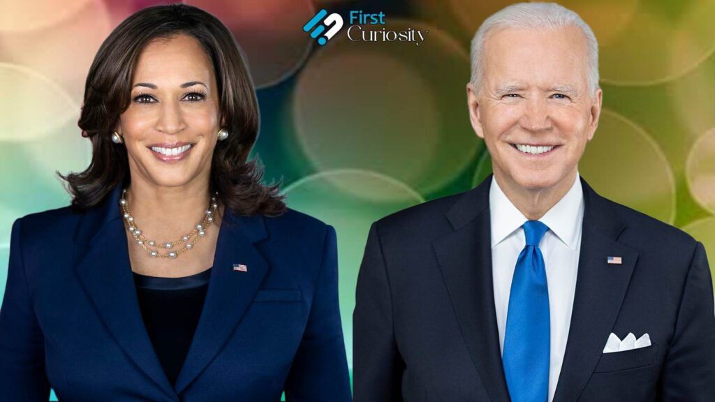 Kamala Harris and Joe Biden