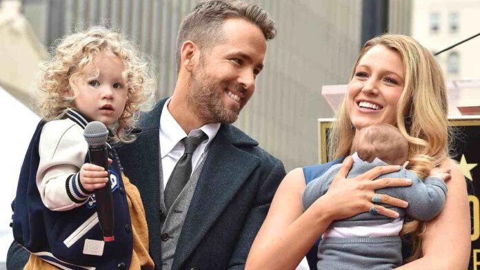 Ryan Reynolds and Blake Lively with their kids (Image: FilmMagic)