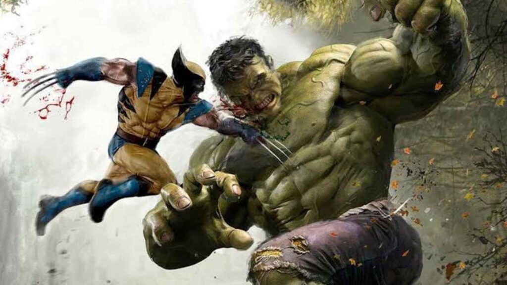 Wolverine vs Hulk 