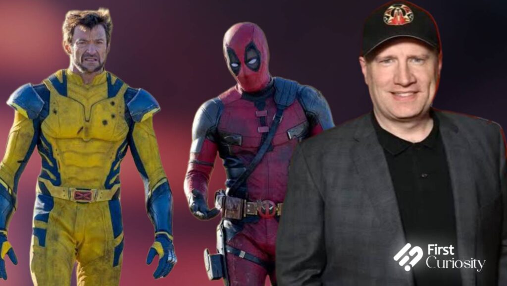 Deadpool, Wolverine, and Kevin Feige 