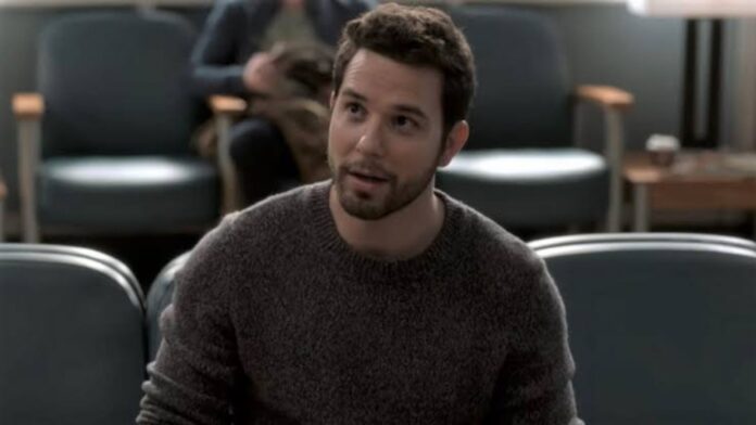 Skylar Astin as Todd Eames (Image: ABC)