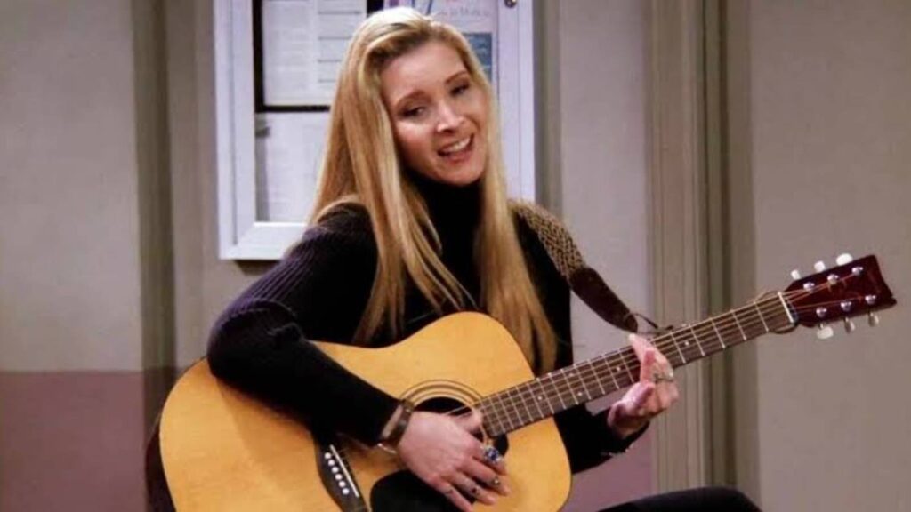 Lisa Kudrow as Phoebe in 'Friends' (Image: Crane Productions, Warner Bros)