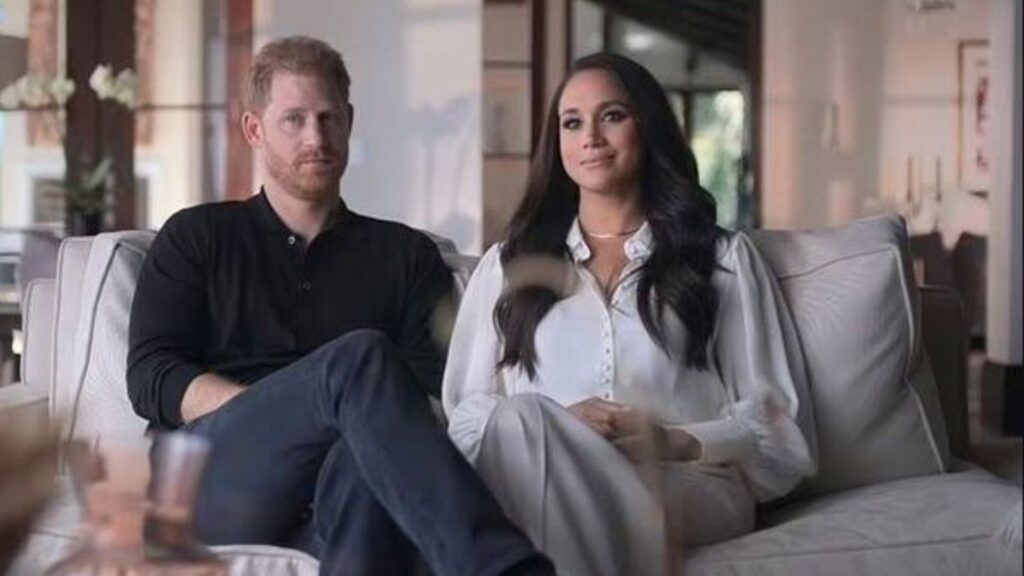 Prince Harry and Meghan Markle (Image: Netflix)