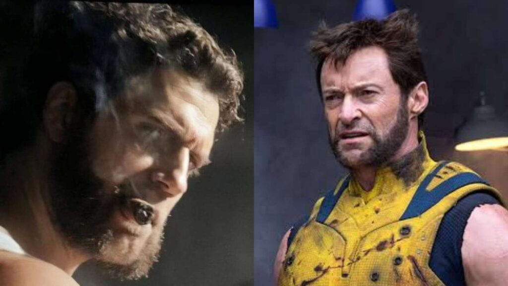 (L) Henry Cavill as Wolverine and (R) Hugh Jackman as Wolverine (Image: Marvel)