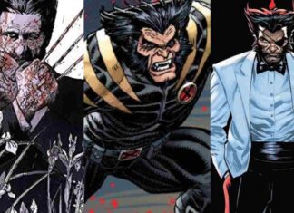 (L To R) Wolverine Noir, Ultimate Wolverine, and Patch Wolverine (Image: Marvel Comics)