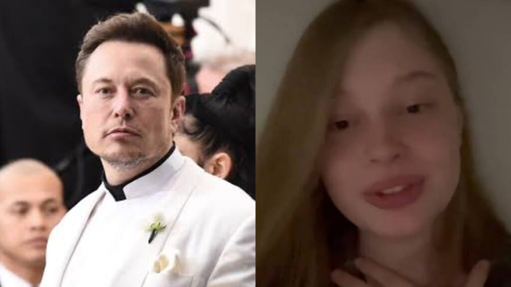 Elon Musk and his daughter Vivian (Image: Vogue / Vivian's Instagram @vivllainous)