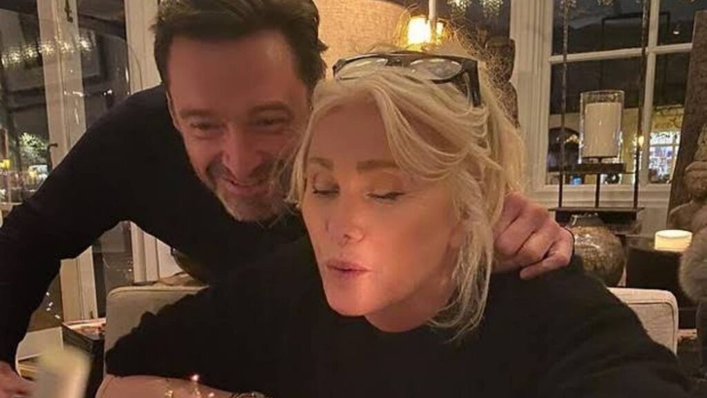 Hugh Jackman with his ex-wife Deborra Lee Furness (Image: Instagram)