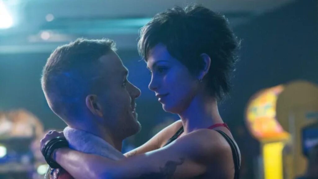 (L) Ryan Reynolds as Deadpool and (R) Morena Baccarin as Vanessa (Image: Marvel)