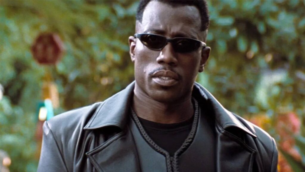 Wesley Snipes As 'Blade' (Image: New Line Cinema)