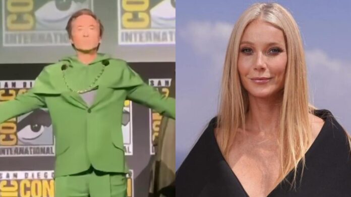 Robert Downey Jr. as Dr. Doom (L) and Gwyneth Paltrow (R) (Image: Instagram @robertdowneyjr/ @gwenethpaltrow)