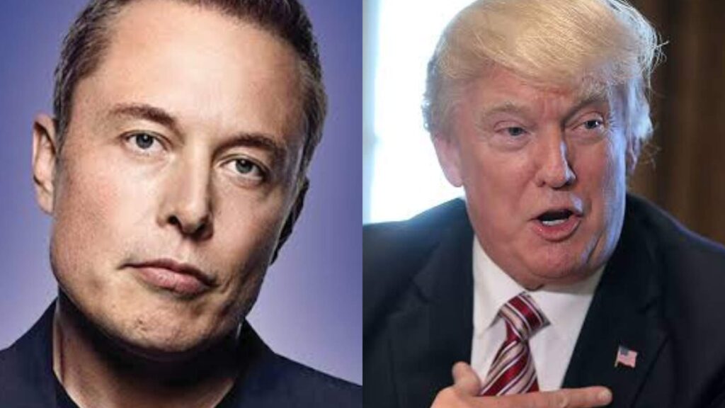 (L) Elon Musk and (R) Donald Trump (Image: Forbes, TIME)