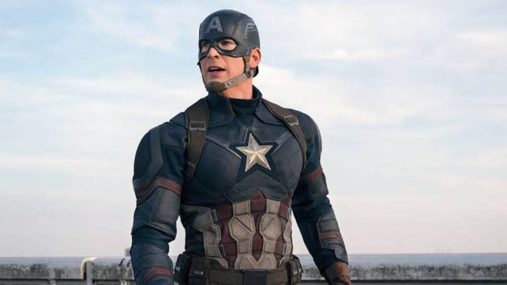 Chris Evans as Captain America (Image: Marvel)