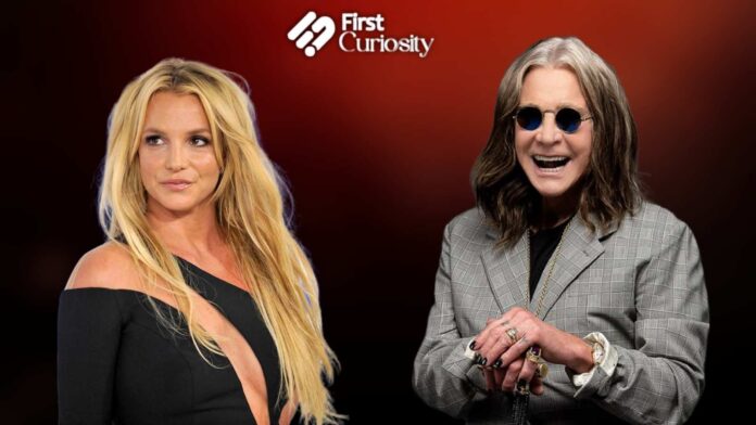 Britney Spears and Ozzy Osbourne (Image: X @/ PopCrave)