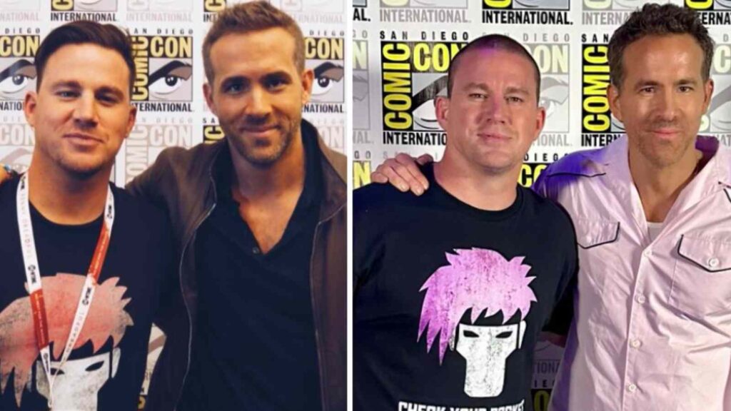 Channing Tatum and Ryan Reynolds (Image: X @channingtatum)