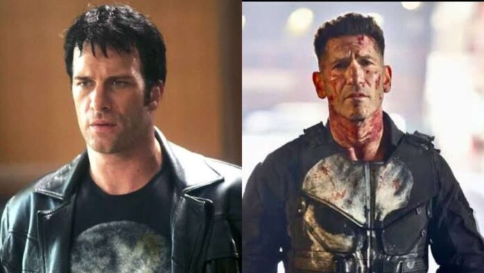 Thomas Jane as The Punisher (L) and Jon Bernthal as The Punisher (R) (Image: Marvel) \