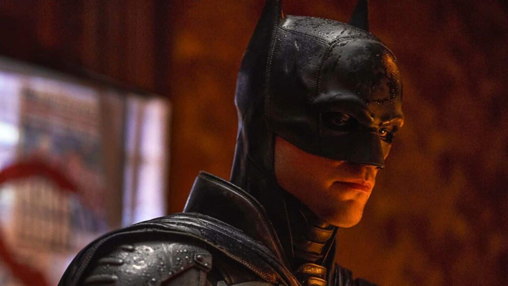 Robert Pattinson as Batman (Image: DC)