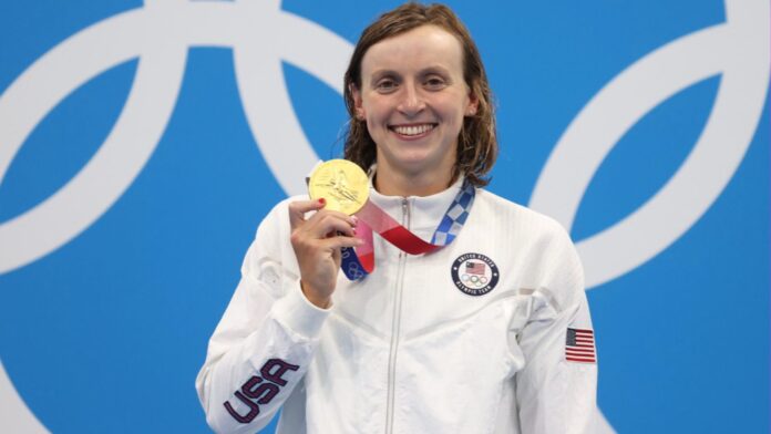 Katie Ledecky (Image: X @OlympicsParis)