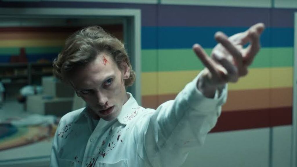 Jamie Campbell Bower in 'Stranger Things' (Image: Netflix)