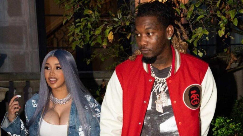 Cardi B and Offset (Image:  Instagram @iamcardib)