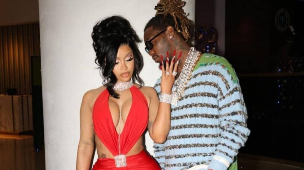 Cardi B and Offset (Image:  Instagram @iamcardib)