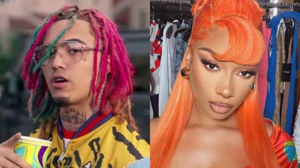 (L) Lil Pump and Megan Thee Stallion (R) (Image: instagram @MeganTheeStallion, youtube @LilPump) 