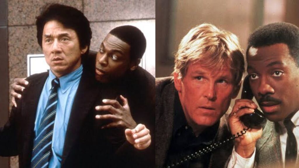 Rush Hour and 48 Hours (Image: New Line Cinema/Paramount Pictures)