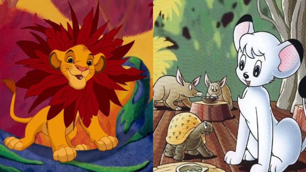 The Lion King and Kimba the White Tiger (Image: Disney/ Tezuka Productions)